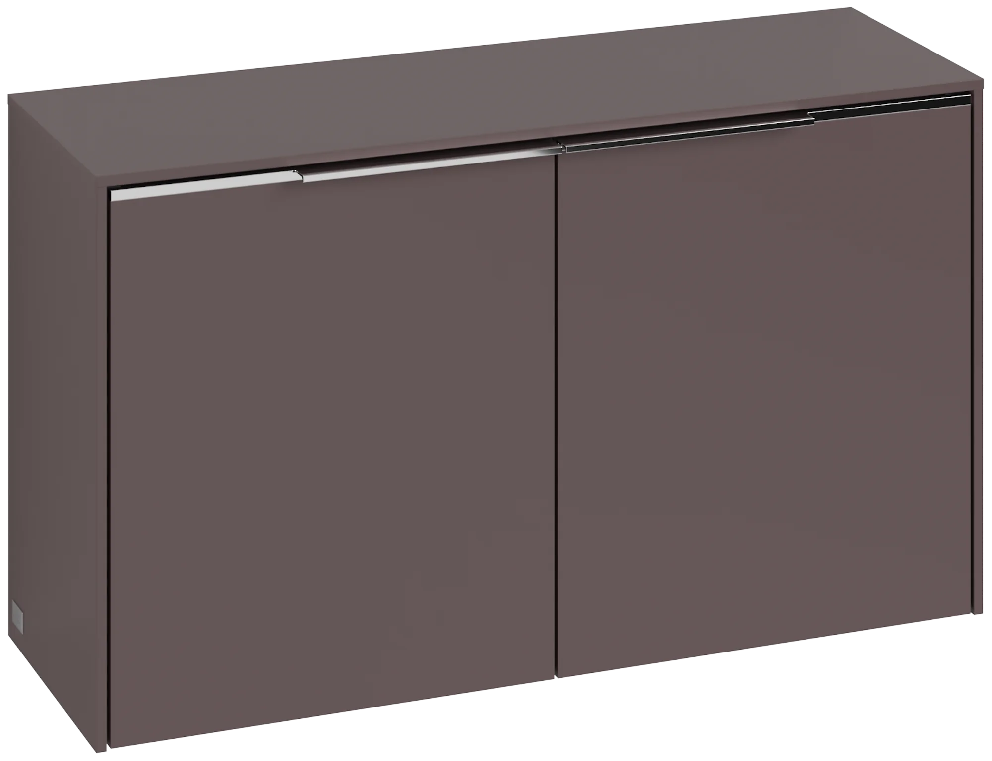 Villeroy & Boch Subway 3.0 Seitenschränke, 728 x 423 x 240 mm, Dark Berry, 2 Türen, Wandmontage