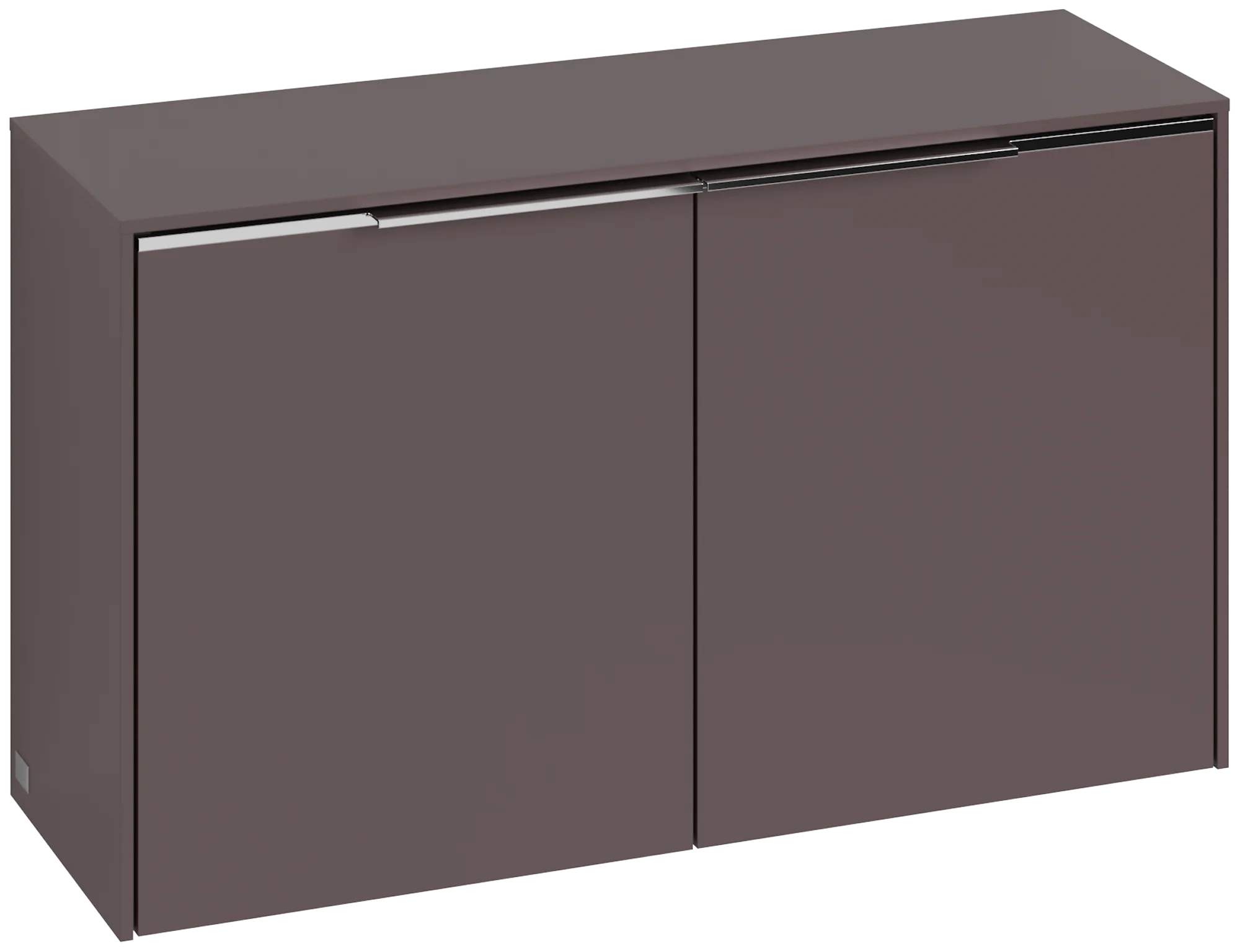 Villeroy & Boch Subway 3.0 Seitenschränke, 728 x 423 x 240 mm, Dark Berry, 2 Türen, Wandmontage