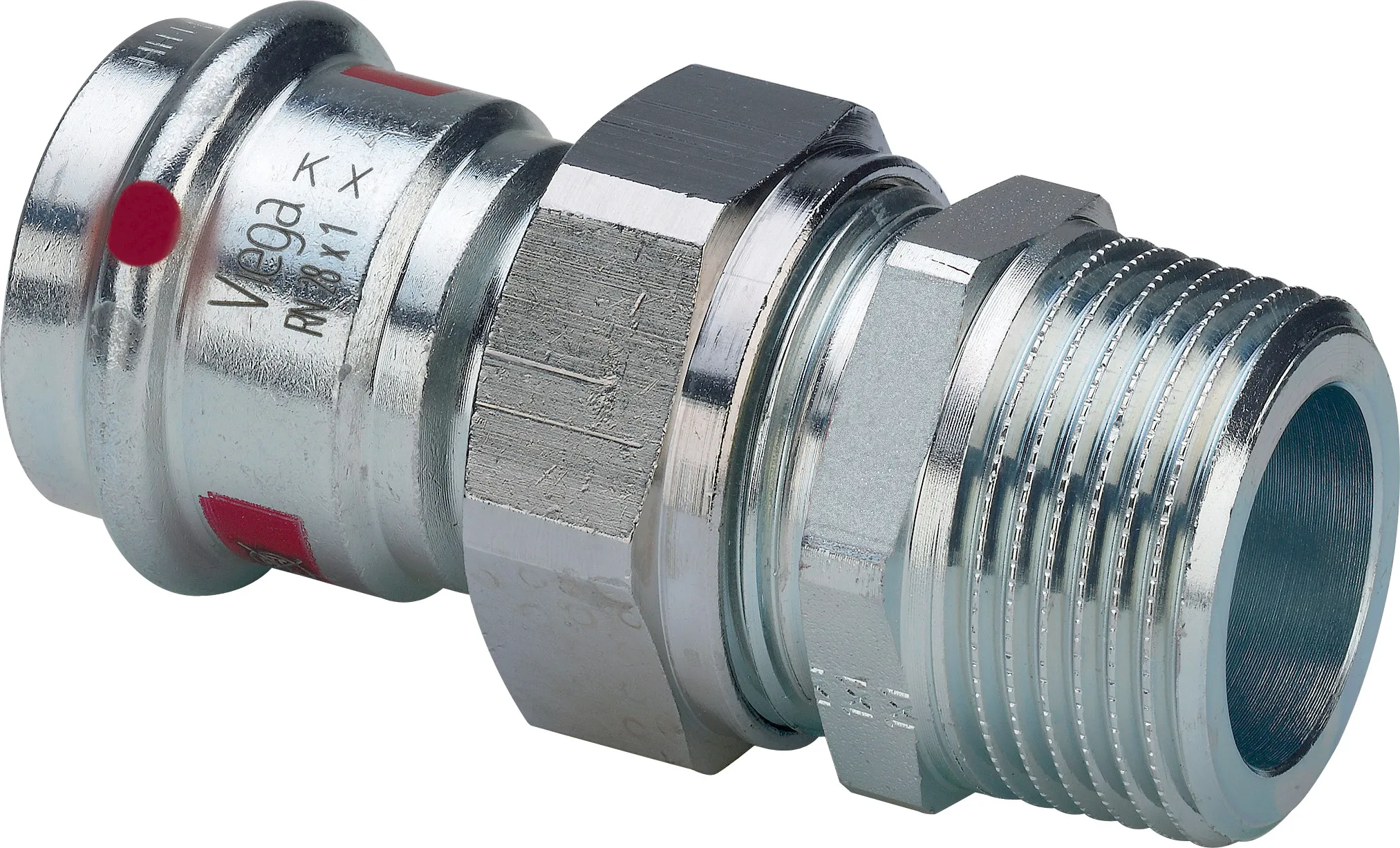 „Prestabo“ Verschraubung mit 1 Muffe und Außengewinde 54 mm × 2″ „Prestabo“ Verschraubung mit 1 Muffe und Außengewinde 54 mm × 2″