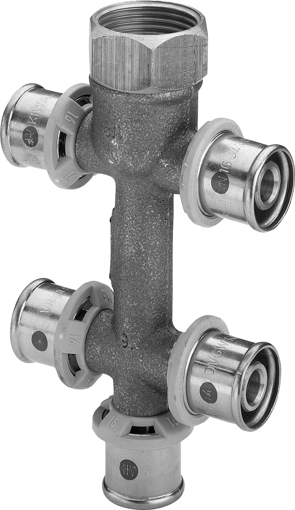 Viega „Sanfix P“ Verteiler 5-fach Viega „Sanfix P“ Verteiler 5-fach