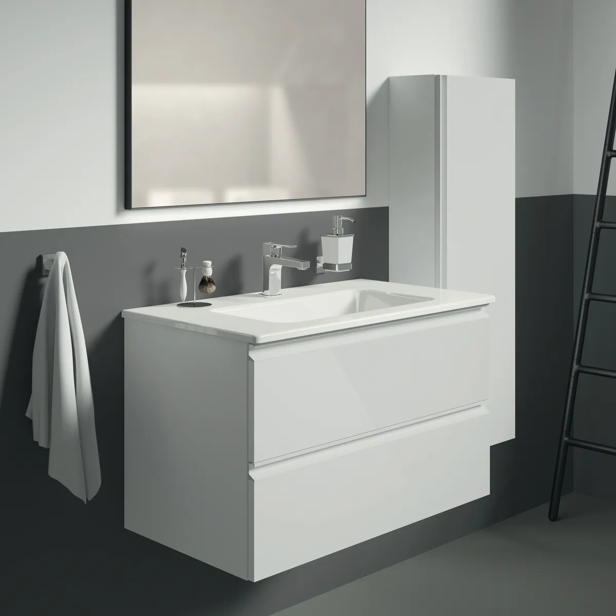 Handtuchhaken IOM Cube, Chrom Handtuchhaken IOM Cube, Chrom