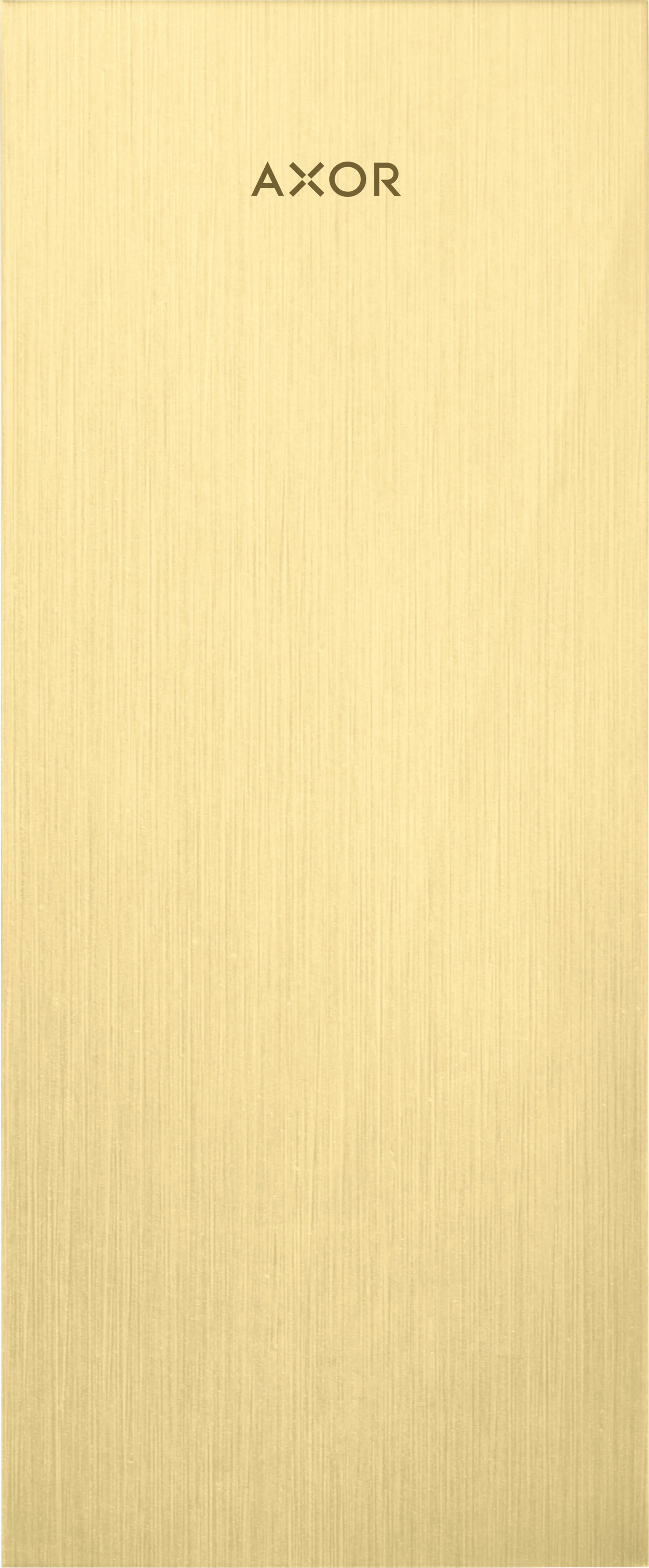 Hansgrohe AXOR MyEdition Platte 245 mm Metall Brushed Brass abnehmbar