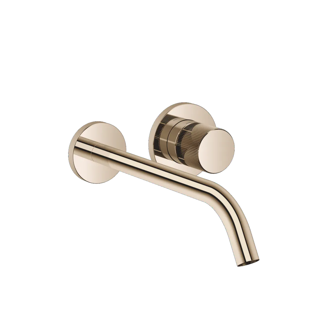 Dornbracht META PURE Waschtisch-Wand-Einhandbatterie ohne Ablaufgarnitur Light Gold Dornbracht META PURE Waschtisch-Wand-Einhandbatterie ohne Ablaufgarnitur Light Gold