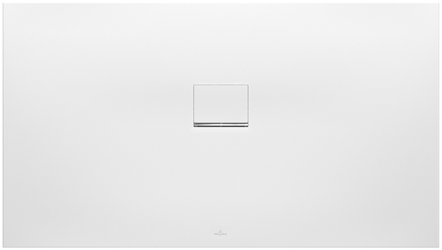 Villeroy & Boch quadrat Duschwanne „Squaro Infinity“ Sonderanfertigung 120 × 120 cm in Anthracite