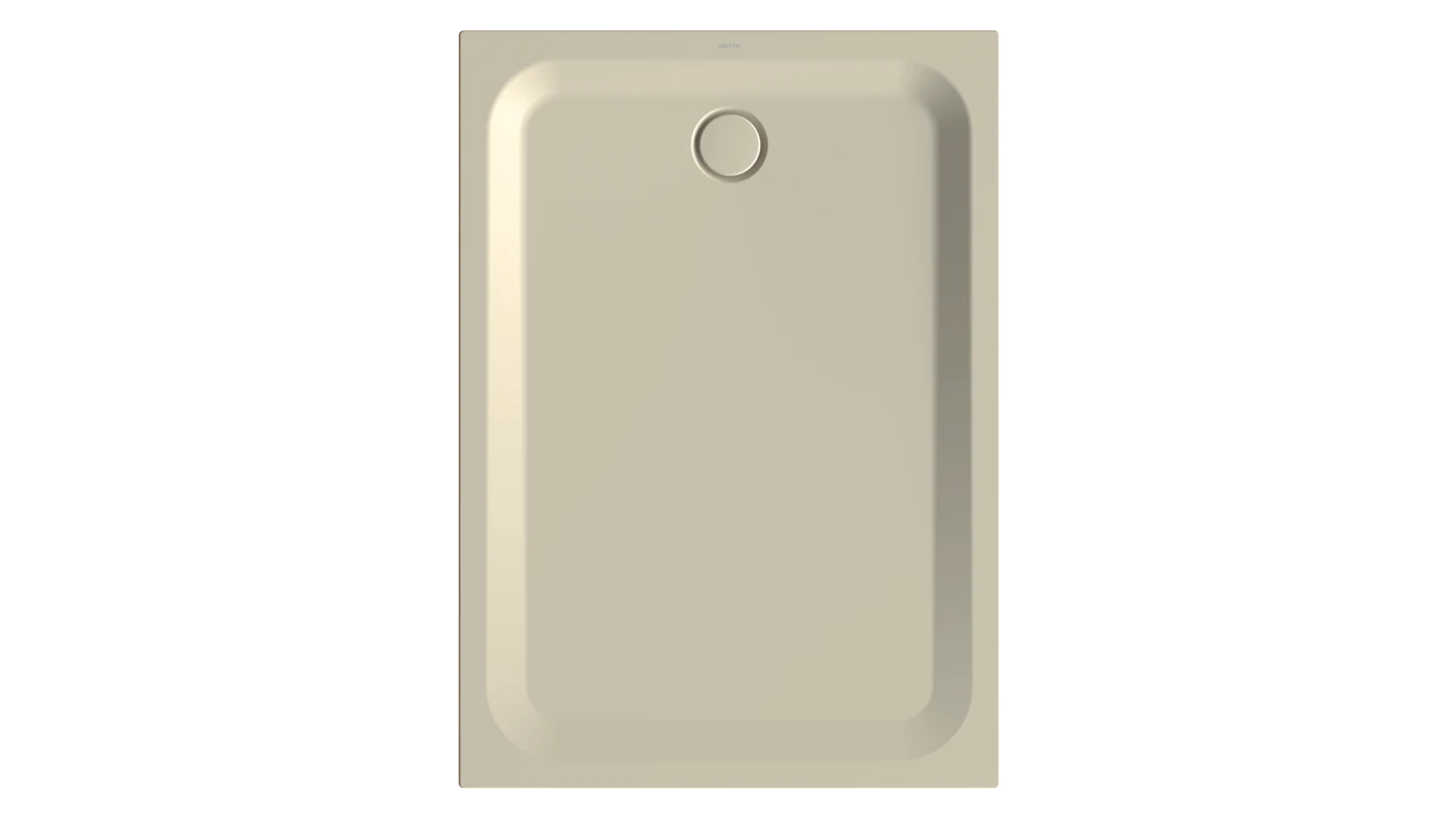 Bette rechteck Duschwanne „BetteUltra“ 1400 × 1000 mm ohne Oberflächenbeschichtung, mit BetteGlasur Plus, ohne Wannenträger, in Beige