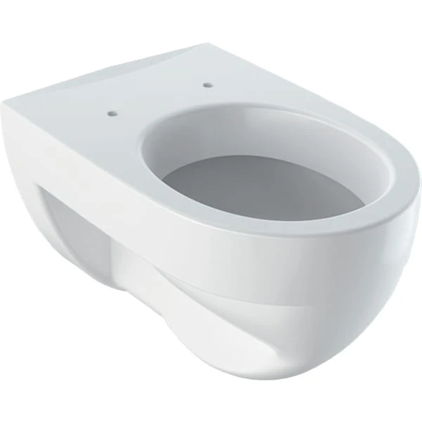 Wand-Flachspül-WC „Renova“ 35,5 × 34 × 54 cm in weiß alpin, mit Spülrand Wand-Flachspül-WC „Renova“ 35,5 × 34 × 54 cm in weiß alpin, mit Spülrand