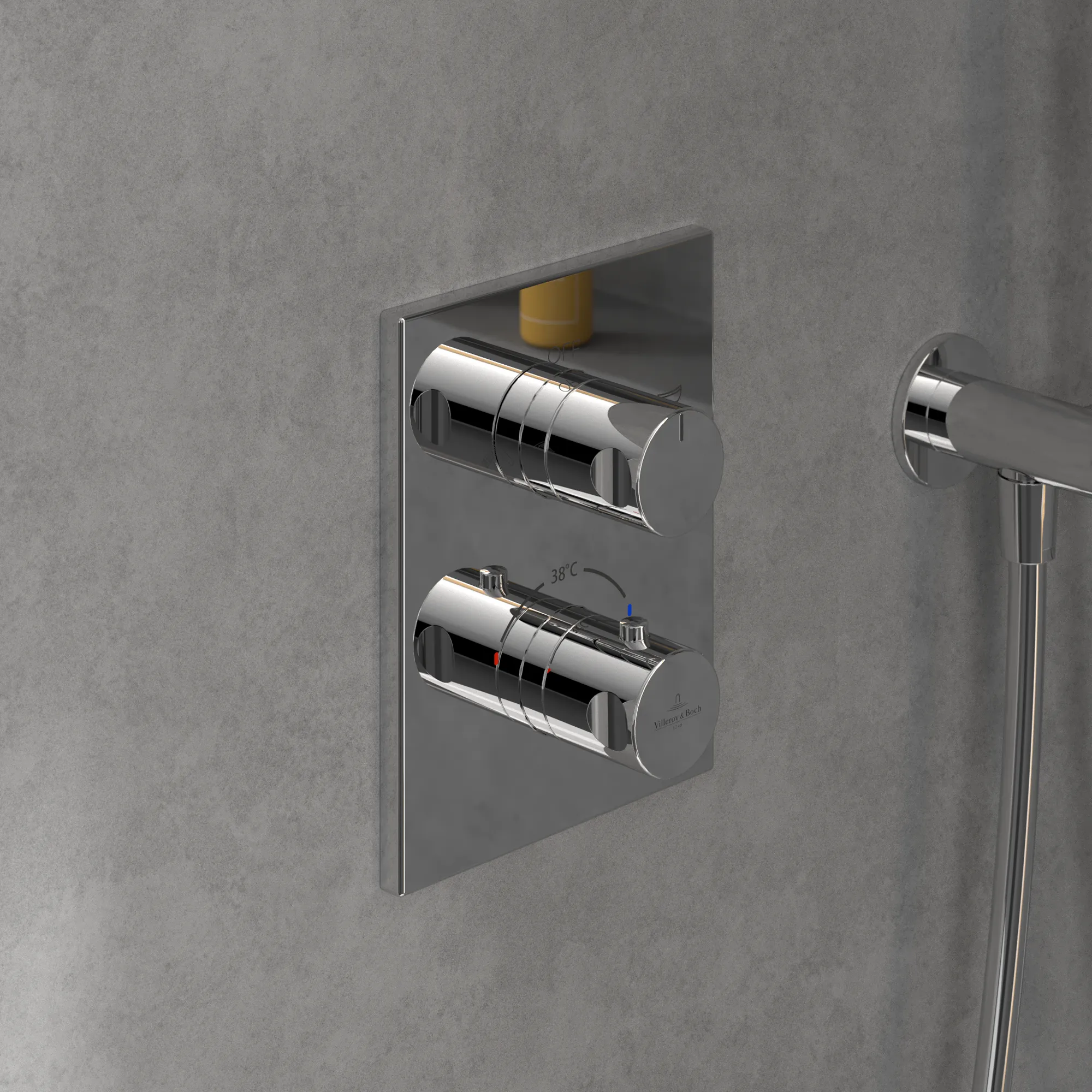 Zweihand-Unterputz-Armatur TVD00065300061 5,8 cm in Chrom Zweihand-Unterputz-Armatur TVD00065300061 5,8 cm in Chrom