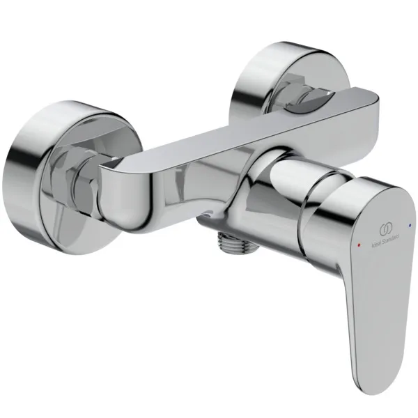 Brausearmatur Aufputz Cerafine O, Ausladung 50-55mm, Chrom Brausearmatur Aufputz Cerafine O, Ausladung 50-55mm, Chrom