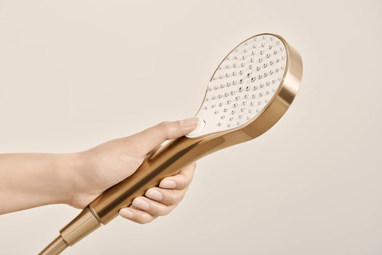 HansaVIVA Regenbrause-Duscharmatur Hansaviva 2023 Bronze gebürstet 6515 3-strahlig