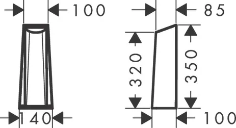 Hansgrohe AXOR Starck Abdeckung für Wasseranschluss Hansgrohe AXOR Starck Abdeckung für Wasseranschluss