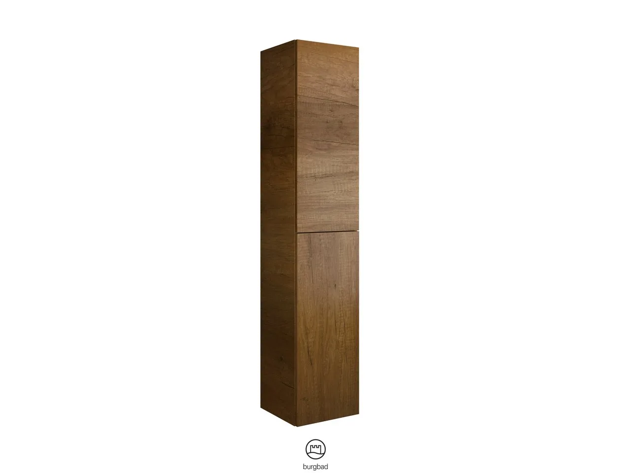 Hochschrank, 2 Türen mit Tip-On-Technik;2 Innenschubladen;4 Einlegeböden;1 fester Boden, Tiefe: 350 mm, Breite: 350 mm, Höhe: 1760 mm