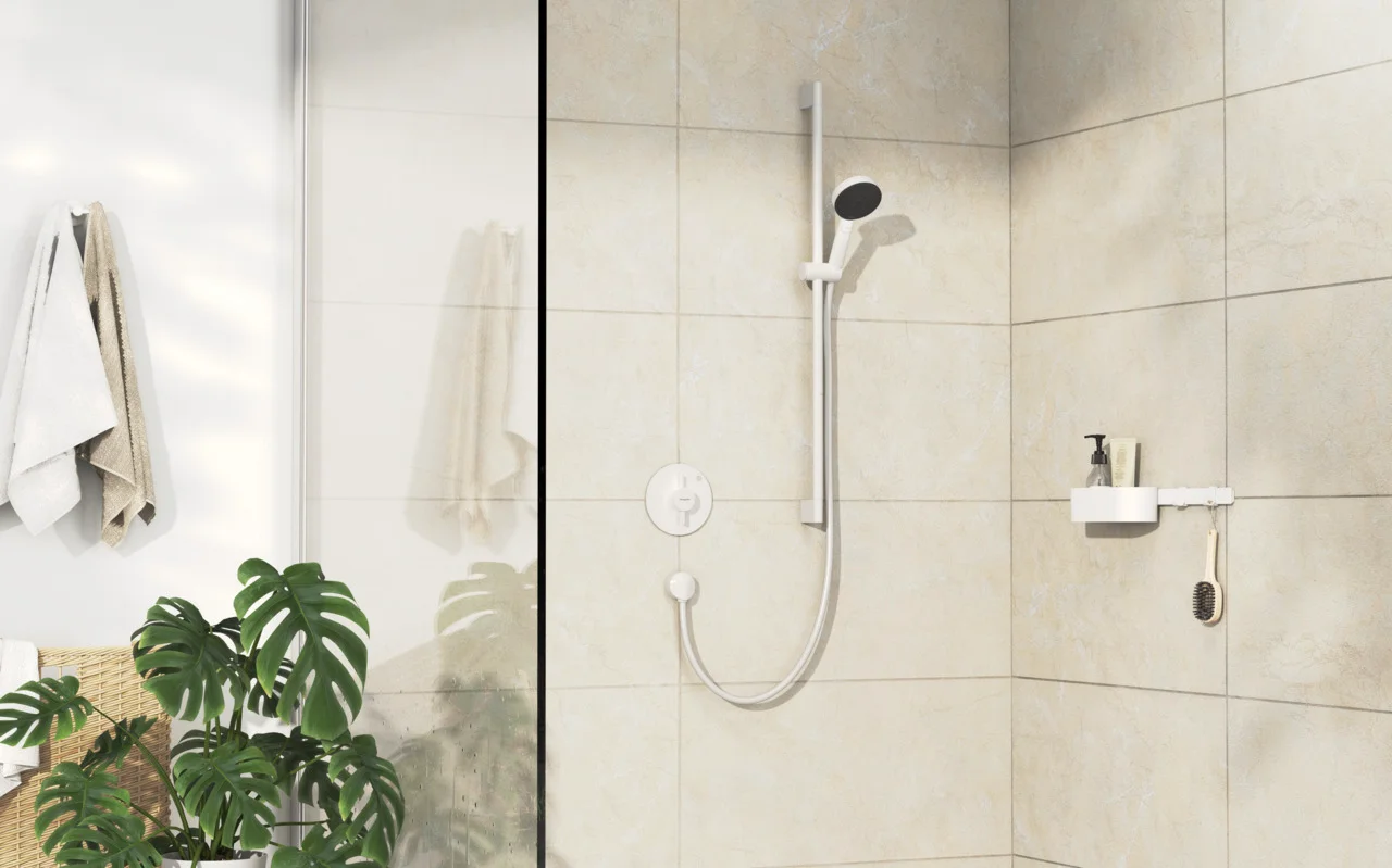 Hansgrohe DuoTurn S Mischer Unterputz 1 Verbraucher, mattweiß