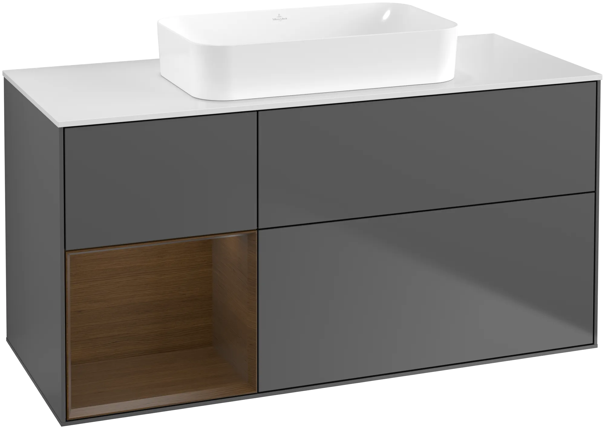 Villeroy & Boch Finion Waschbeckenunterschrank G70, anthrazit