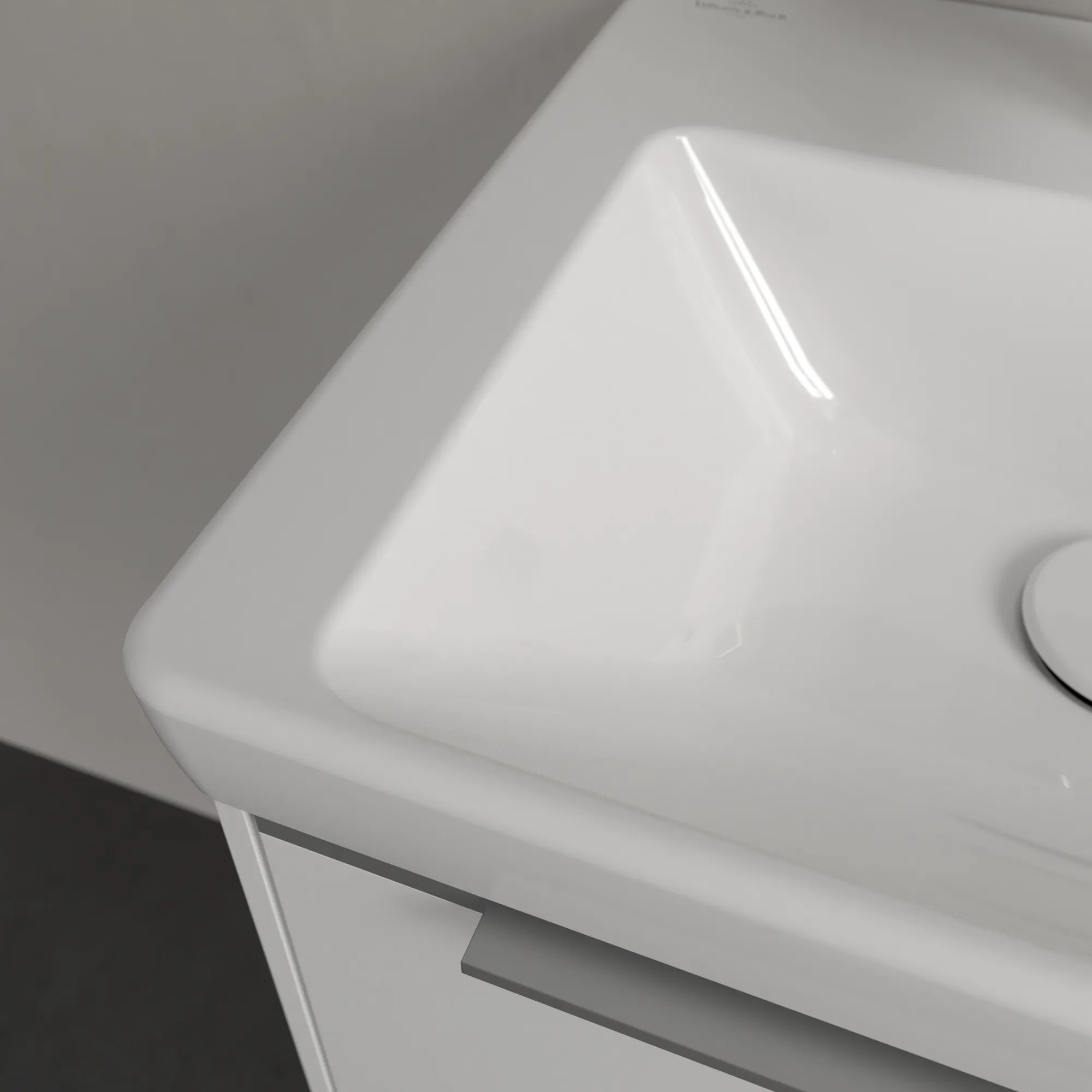 Villeroy & Boch Handwaschbecken für Montage mit Möbel „Subway 3.0“ 450 × 370 × 145 mm, mit Hahnlochbohrung, Hahnlochposition mittig in Weiß Alpin Villeroy & Boch Handwaschbecken für Montage mit Möbel „Subway 3.0“ 450 × 370 × 145 mm, mit Hahnlochbohrung, Hahnlochposition mittig in Weiß Alpin