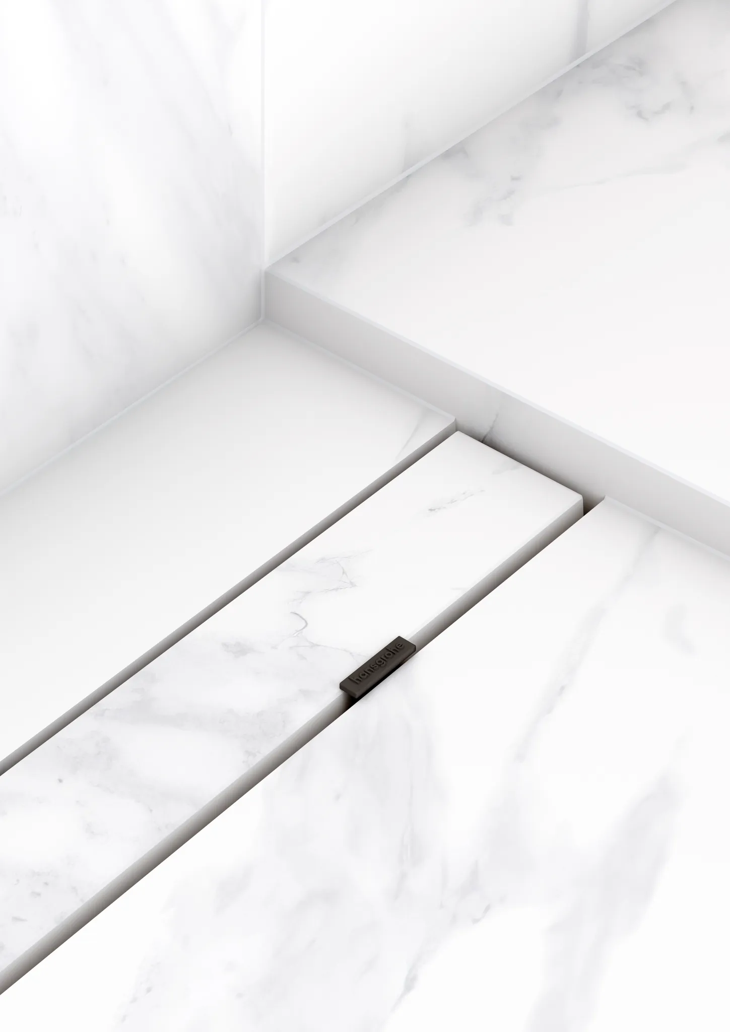 RainDrain Rock Duschrinne 900 mm kürzbar und befliesbar RainDrain Rock Duschrinne 900 mm kürzbar und befliesbar