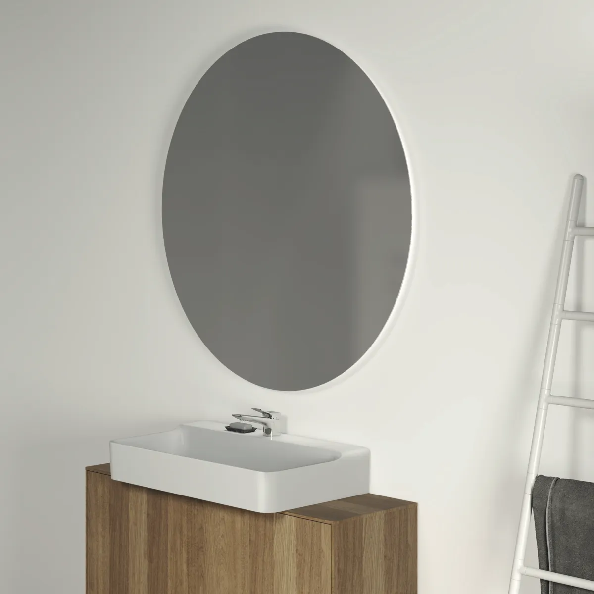 Ideal Standard Spiegel „Conca“ 120 × 120 cm Ideal Standard Spiegel „Conca“ 120 × 120 cm