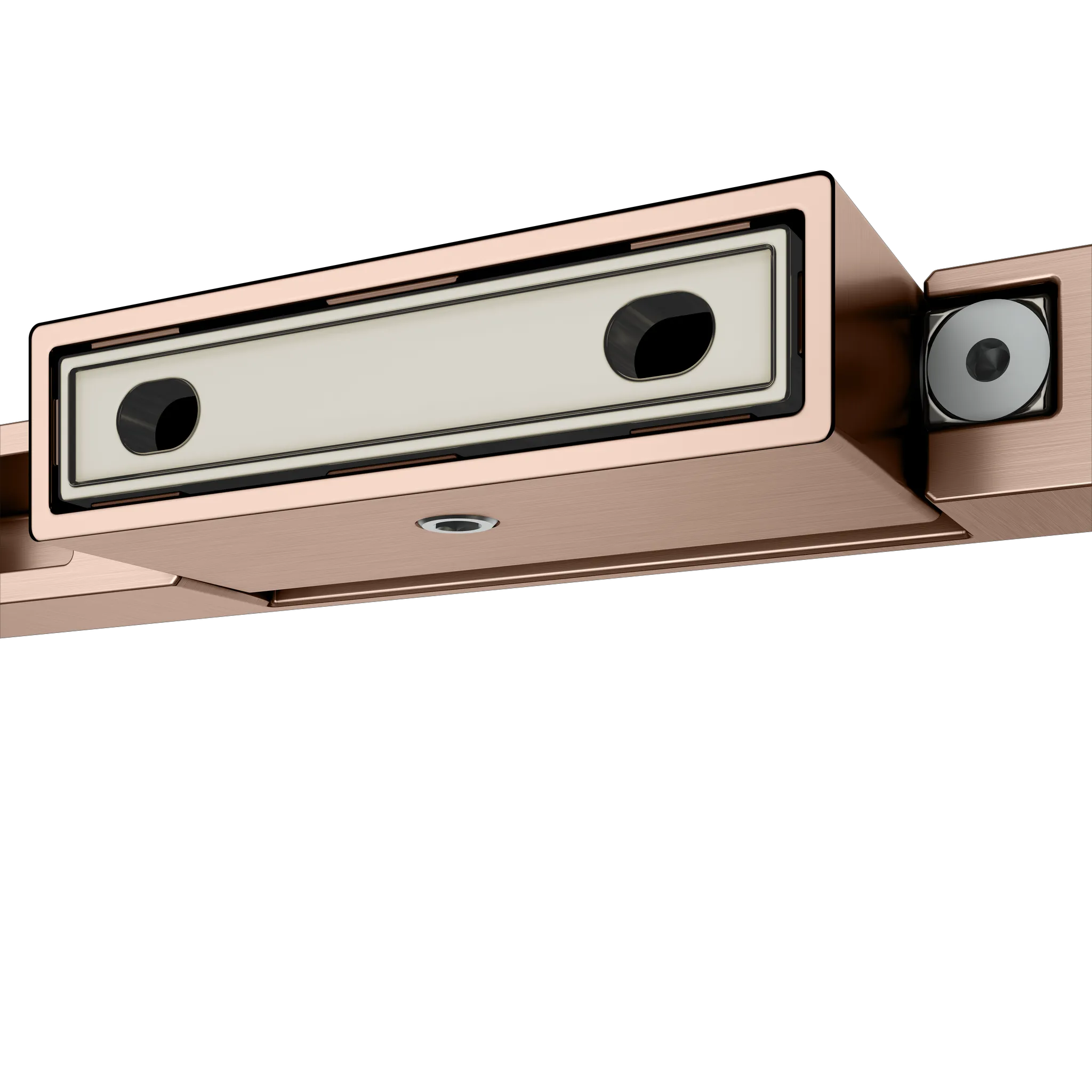 KEUCO EDITION 11 Toilettenpapierhalter offene Form Rotgold gebürstet KEUCO EDITION 11 Toilettenpapierhalter offene Form Rotgold gebürstet