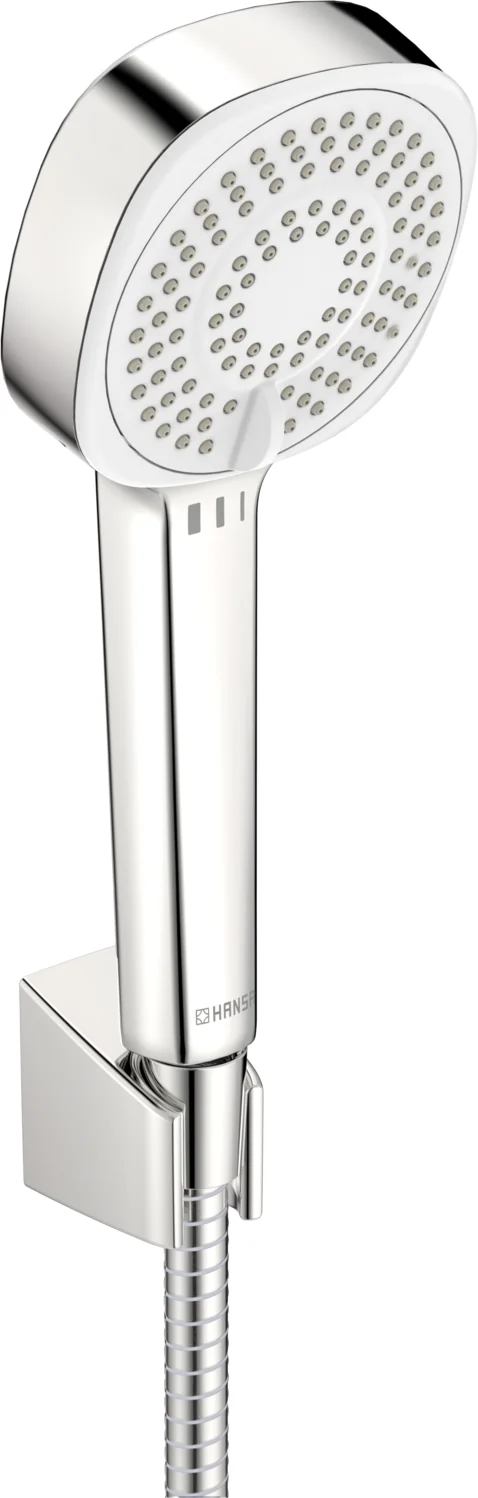 HansaBASICJET Style Handbrausegarnitur HansaBASICJET Style 4460 3-strahlig Chrom