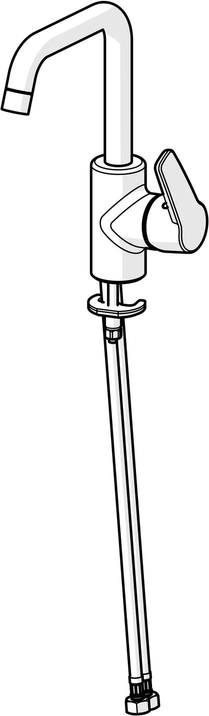 HansaPOLO Waschtischarmatur Hansapolo 2017 Einhebelmischer Chrom DN15