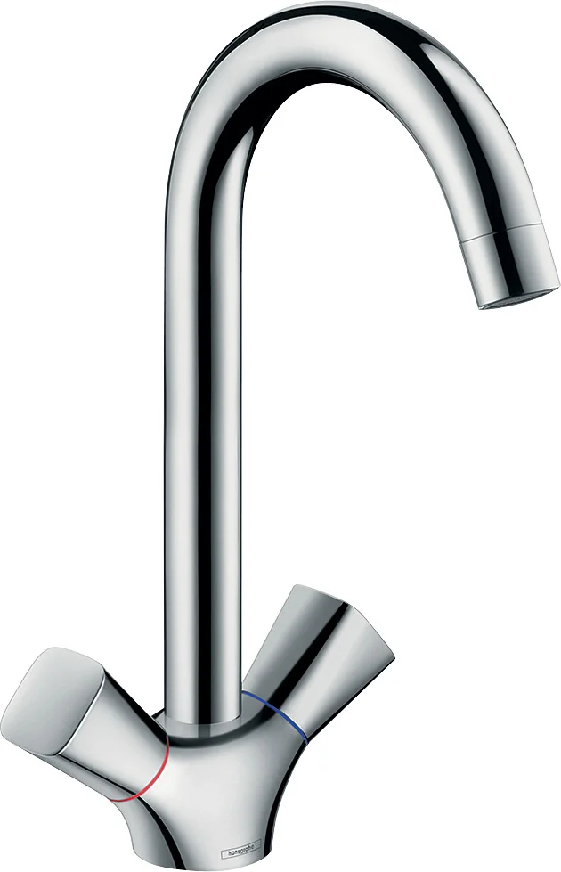 Hansgrohe Logis M31 2-Griff Küchenmischer 220, 1jet, Chrom