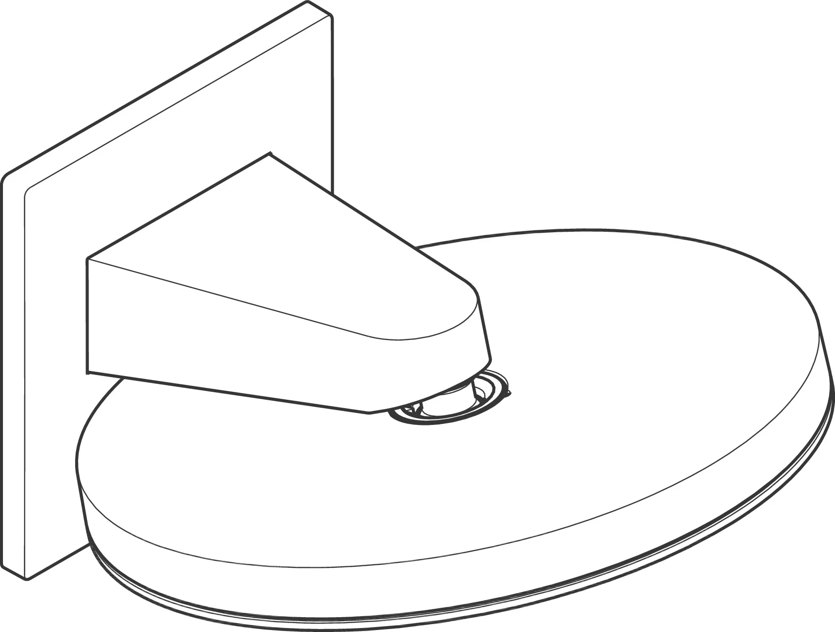 Hansgrohe Pulsify S Kopfbrause 260 mm, 2 Strahlarten, PowderRain & Intense PowderRain, Mattweiß, Wandanschluss für iBox universal