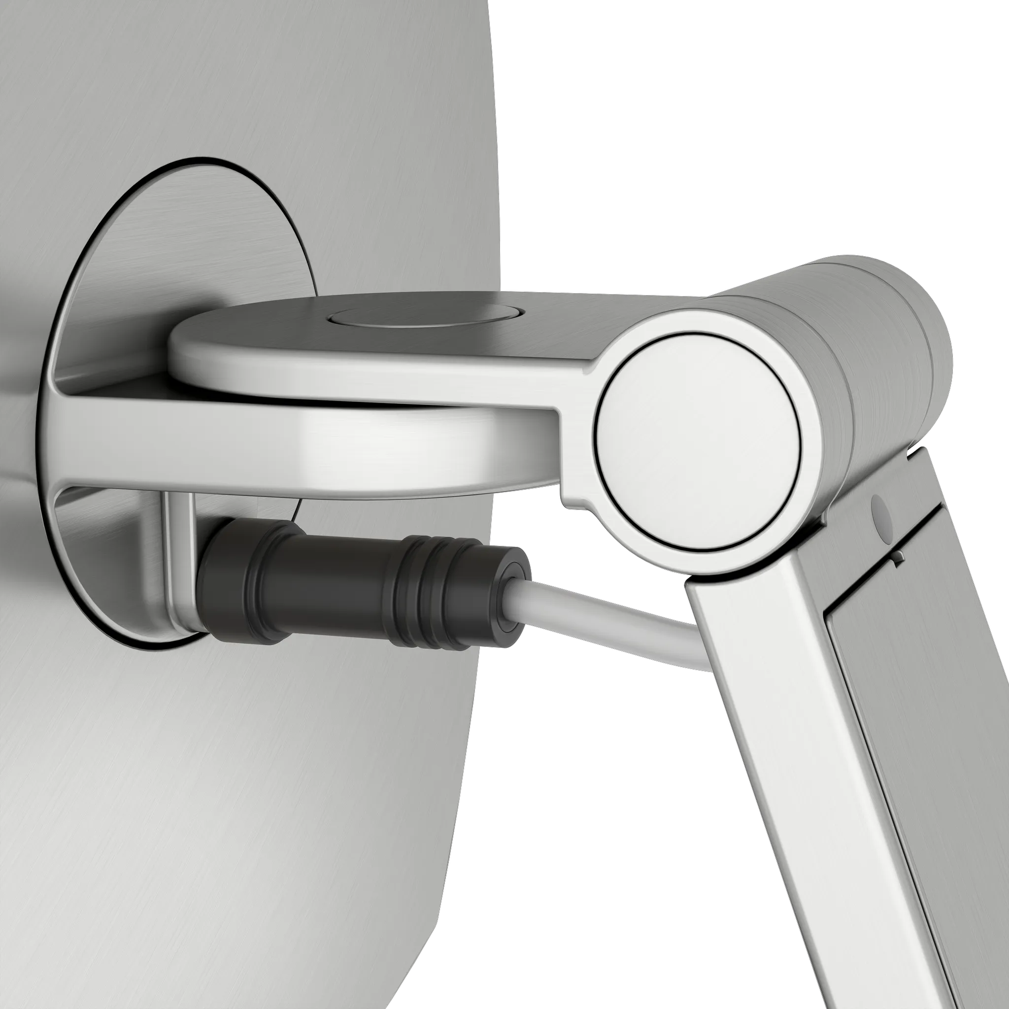 KEUCO Kosmetikspiegel iLook_move beleuchtet Wandmodell, eckig/beleuchtet mit Wippschalter Edelstahl-finish