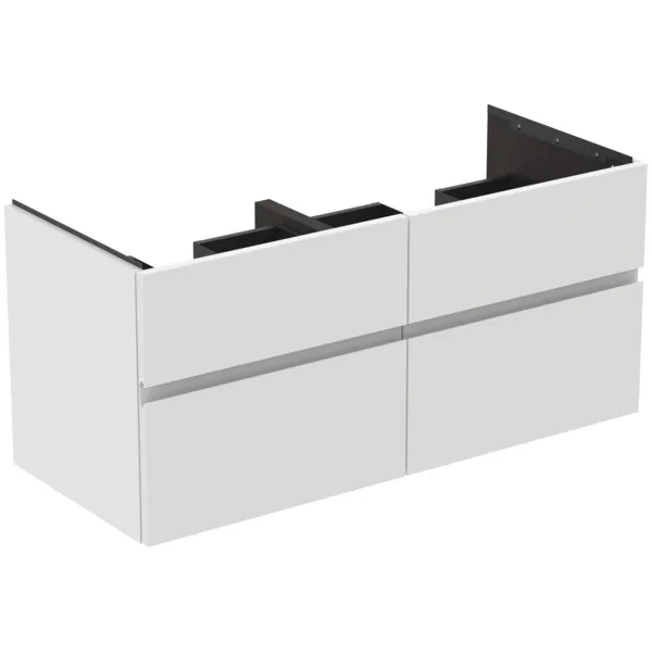 Ideal Standard Möbeldoppel-Waschtischunterschrank Finesse 1200x505x550mm Weiß matt