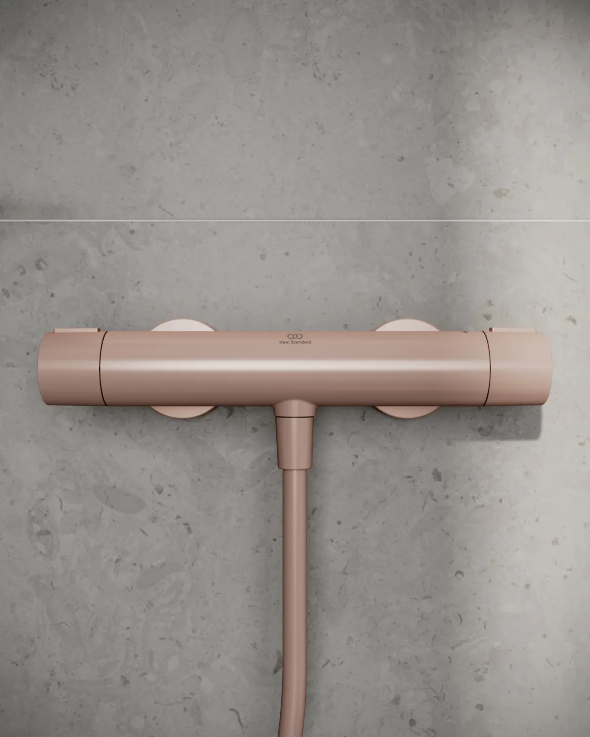 Ideal Standard Brausethermostat Aufputz Ceratherm Alu+ Rose Ideal Standard Brausethermostat Aufputz Ceratherm Alu+ Rose