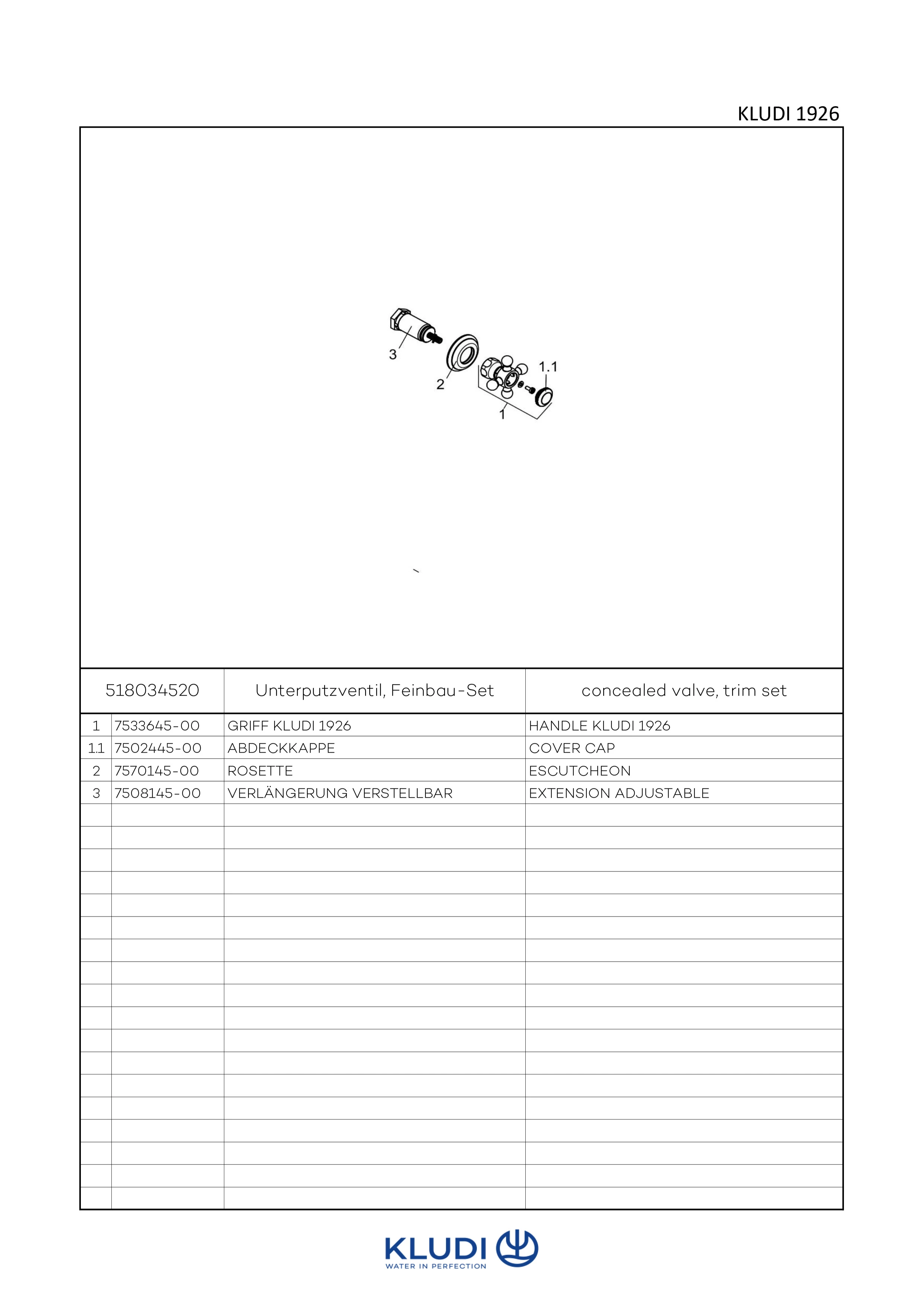1926 UPVentil FeinbauSet vergoldet 1926 UPVentil FeinbauSet vergoldet