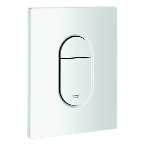 WC-Betätigung Arena Cosmopolitan 38844, 2-Mengen- und Start & Stopp-Betätigung, 156 x 197 mm, senkrechte Montage, alpinweiß WC-Betätigung Arena Cosmopolitan 38844, 2-Mengen- und Start & Stopp-Betätigung, 156 x 197 mm, senkrechte Montage, alpinweiß