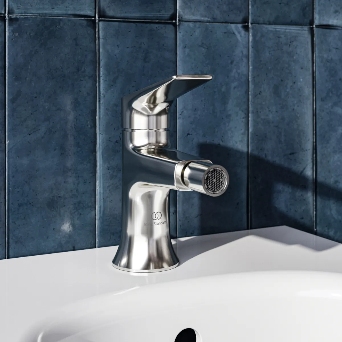 Bidetarmatur La Dolce Vita mit Ablaufgarnitur Brushed Gold Bidetarmatur La Dolce Vita mit Ablaufgarnitur Brushed Gold