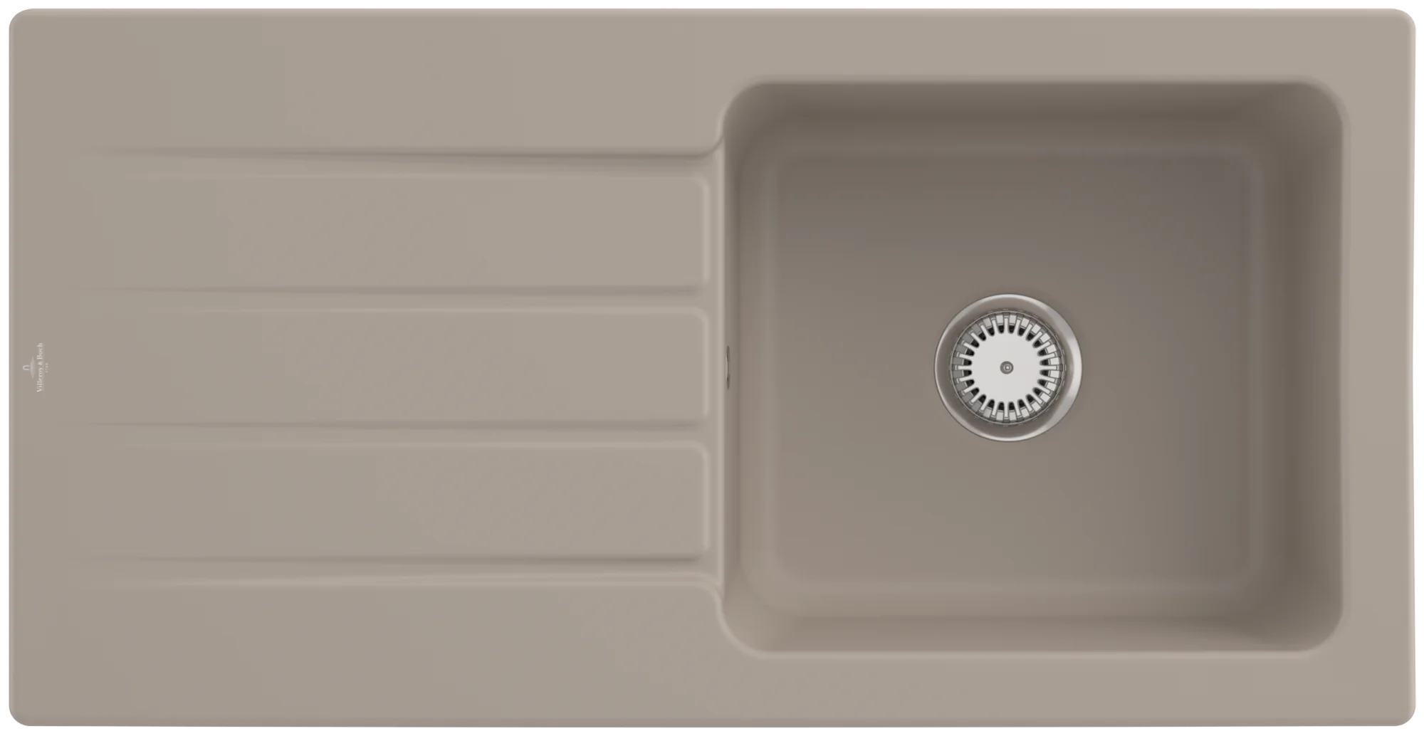 Villeroy & Boch Architectura 60 Einbauspüle, 1000x510mm, Keramik, Almond CeramicPlus