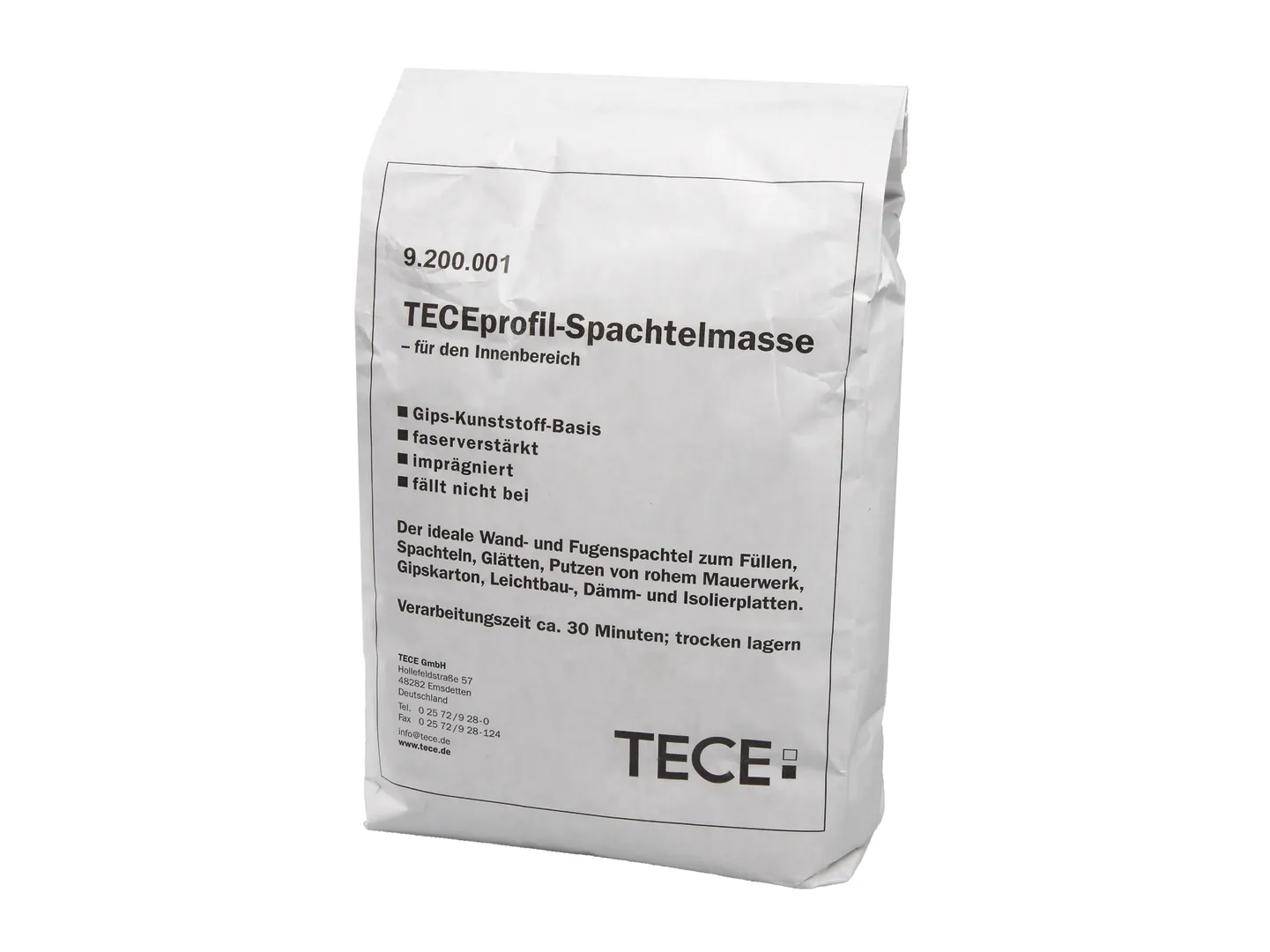 TECEprofil Spachtelmasse imprägniert, 5 kg Sack (5 Kilogramm)