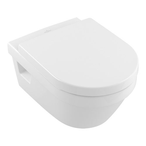 Wand-Tiefspül-WC DirectFlush „Architectura“ 37 × 33 × 53 cm in Weiß Alpin, ohne Spülrand Wand-Tiefspül-WC DirectFlush „Architectura“ 37 × 33 × 53 cm in Weiß Alpin, ohne Spülrand
