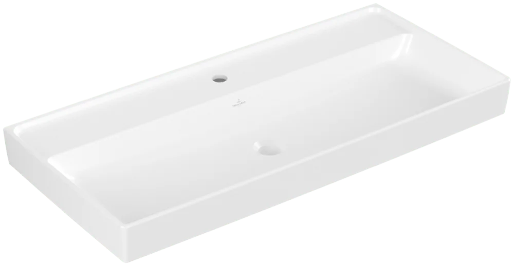 Villeroy & Boch Collaro Schrankwaschtisch 1000x470mm Rechteck TitanCeram Stone White CeramicPlus Villeroy & Boch Collaro Schrankwaschtisch 1000x470mm Rechteck TitanCeram Stone White CeramicPlus