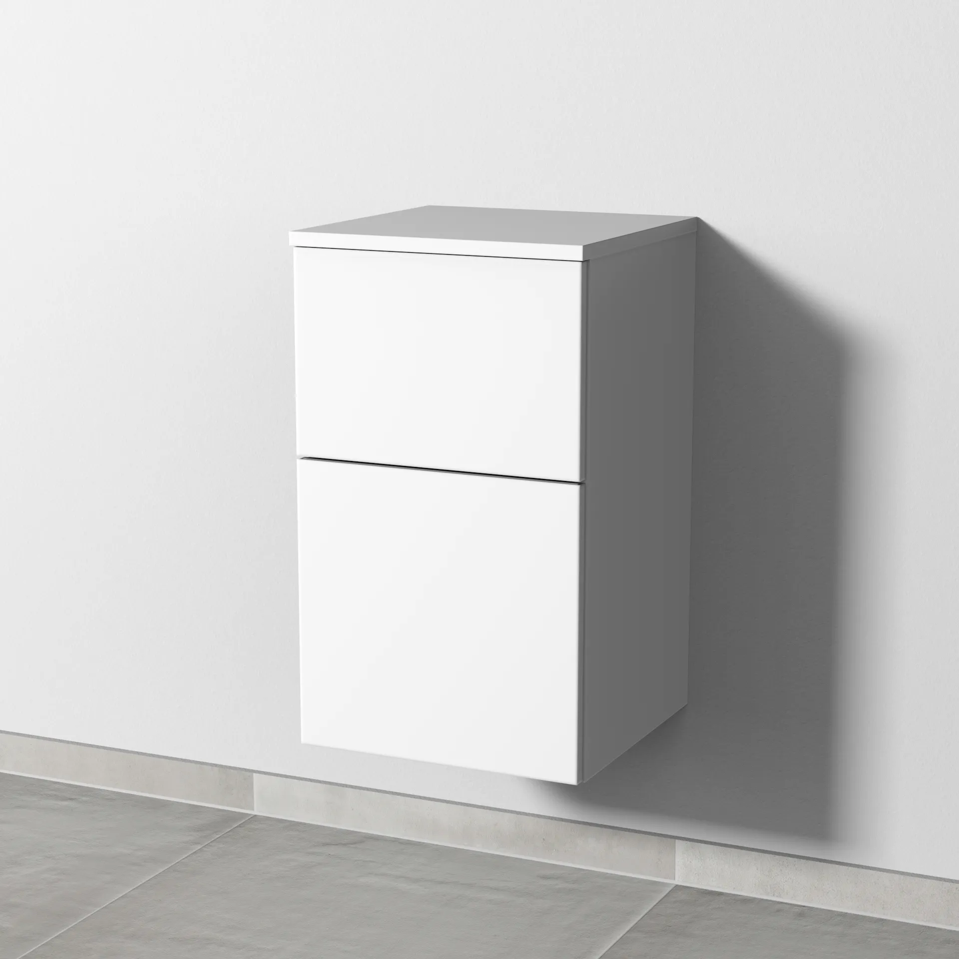 Sanipa Unterschrank „3way“ 350 × 580 × 345 mm in Weiß-Soft