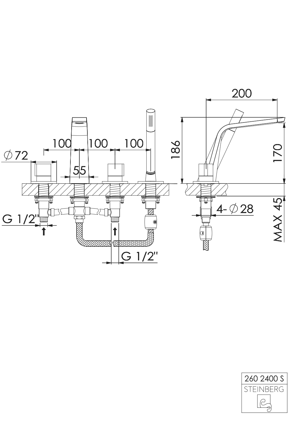 Steinberg Serie 260 Armatur Steinberg Serie 260 Armatur