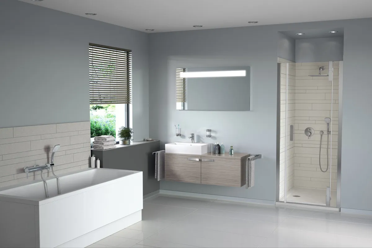 Brausehalter Idealrain Cube, Chrom Brausehalter Idealrain Cube, Chrom