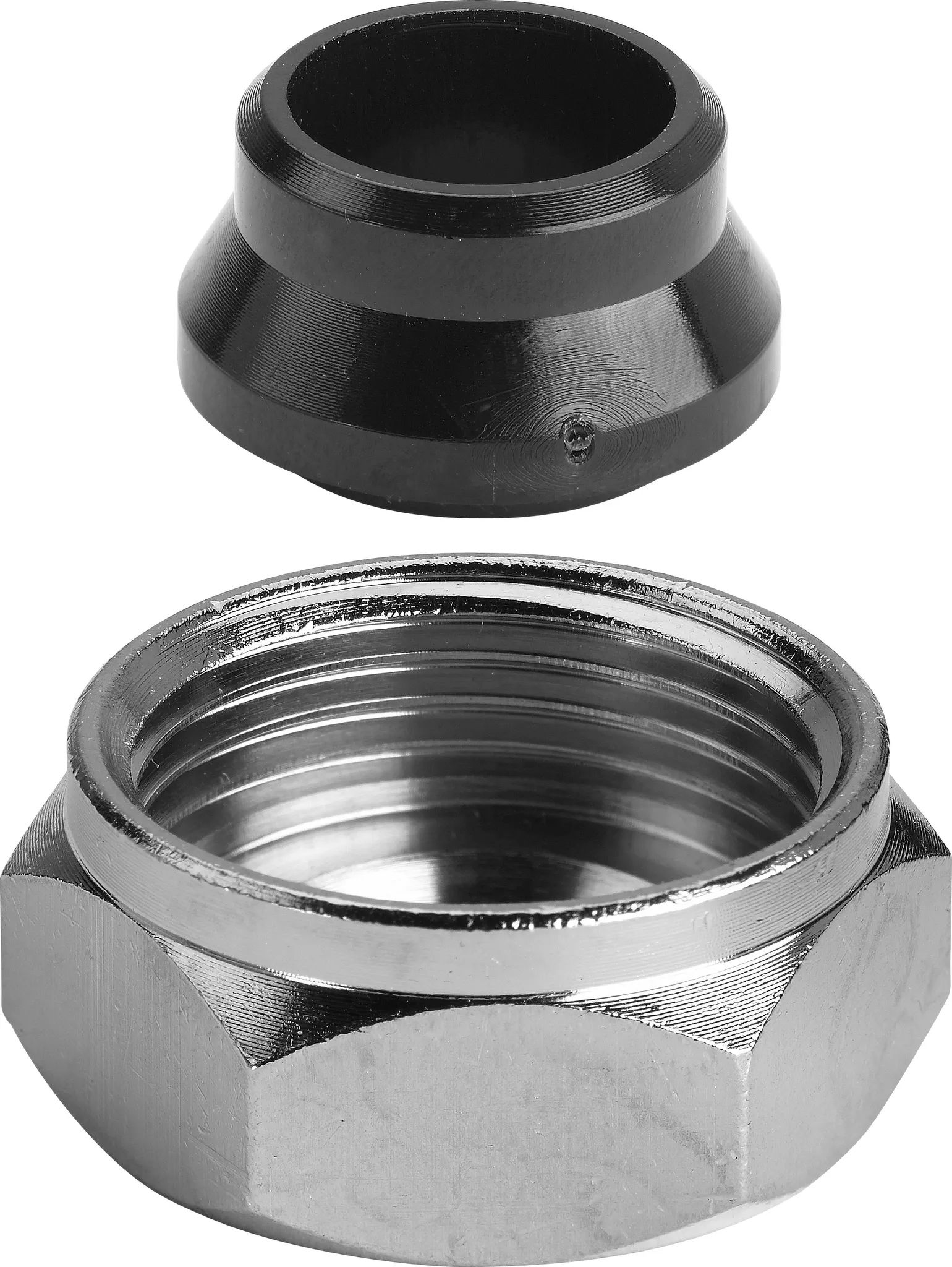 Viega „Raxofix“ Anschlussverschraubung vernickelt 15 mm × 3/4″ Viega „Raxofix“ Anschlussverschraubung vernickelt 15 mm × 3/4″
