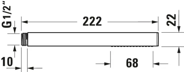 Handbrause „Zubehör Armaturen“ in Chrom Handbrause „Zubehör Armaturen“ in Chrom