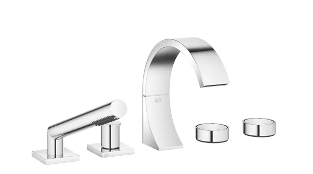 Wannen-Fünflochbatterie für Wannenrand- bzw. Fliesenrandmontage CYO Chrom 27523811 Wannen-Fünflochbatterie für Wannenrand- bzw. Fliesenrandmontage CYO Chrom 27523811