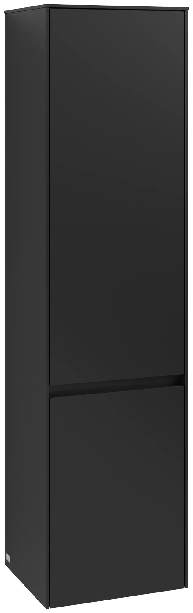 Villeroy & Boch Hochschrank Collaro C03300, Eckig, Volcano Black, 404 x 1538 x 349 mm, 2 Türen, SoftClosing, Aluminiumgriffe Villeroy & Boch Hochschrank Collaro C03300, Eckig, Volcano Black, 404 x 1538 x 349 mm, 2 Türen, SoftClosing, Aluminiumgriffe