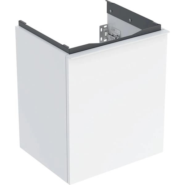 Acanto Unterschrank für Handwaschbecken, mit einer Schublade: Korpus und Front: weiß / lackiert hochglänzend, Griff: weiß / pulverbeschichtet matt, Breite Waschtisch=45cm Acanto Unterschrank für Handwaschbecken, mit einer Schublade: Korpus und Front: weiß / lackiert hochglänzend, Griff: weiß / pulverbeschichtet matt, Breite Waschtisch=45cm