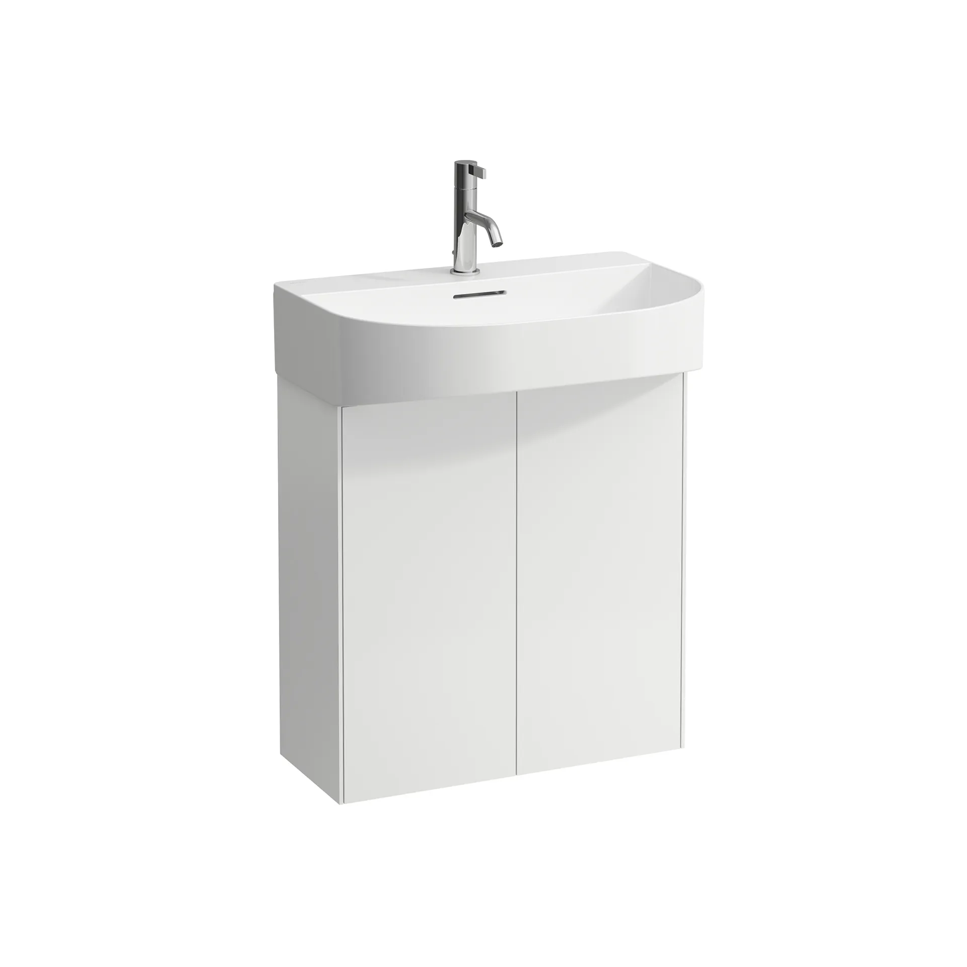 Laufen Waschtischunterbau SONAR 240x576x600 2 Türen weiß matt Laufen Waschtischunterbau SONAR 240x576x600 2 Türen weiß matt