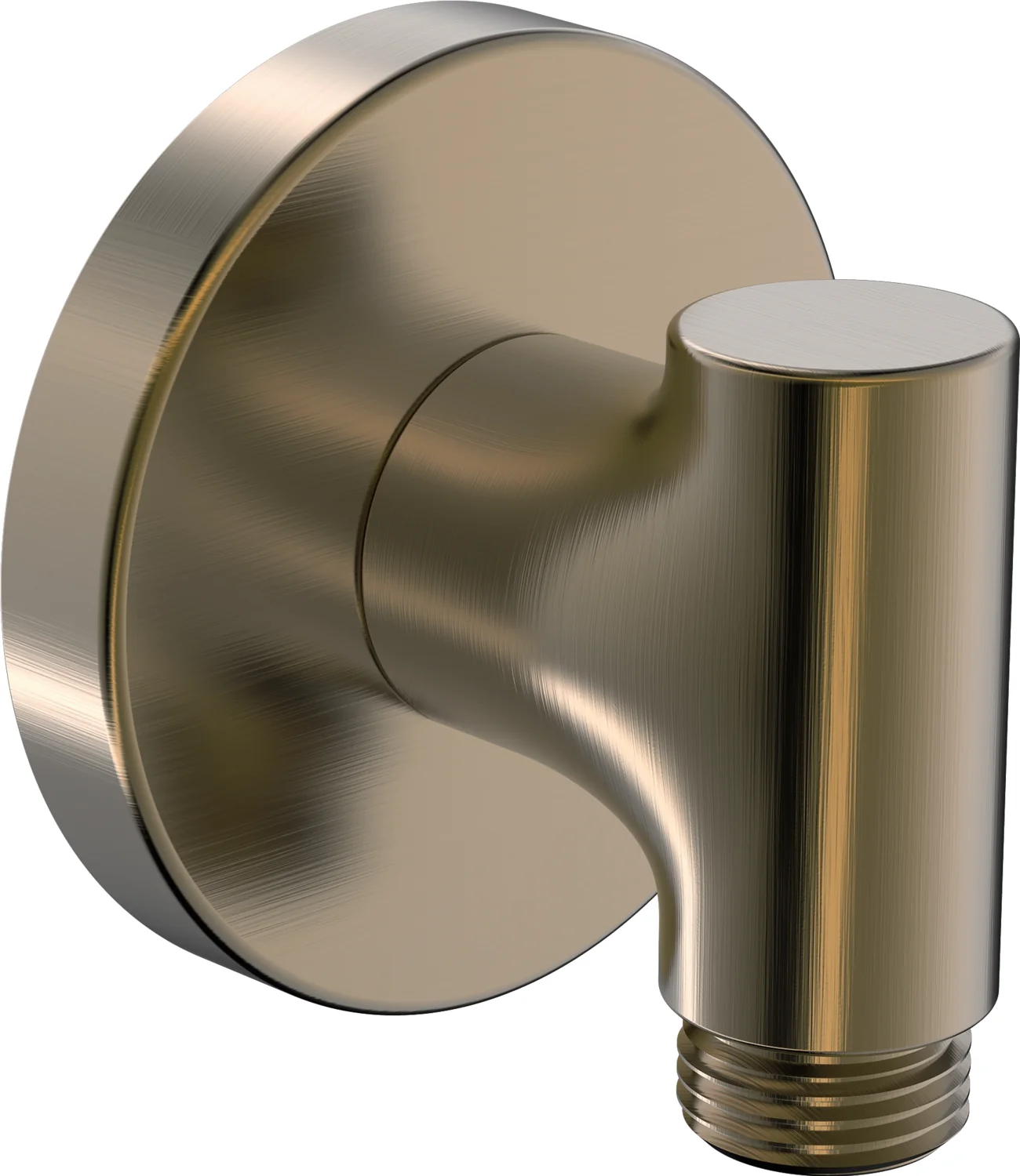 Hansa Wandanschlussbogen Hansa 2900 Rosette rund Bronze-gebürstet Hansa Wandanschlussbogen Hansa 2900 Rosette rund Bronze-gebürstet
