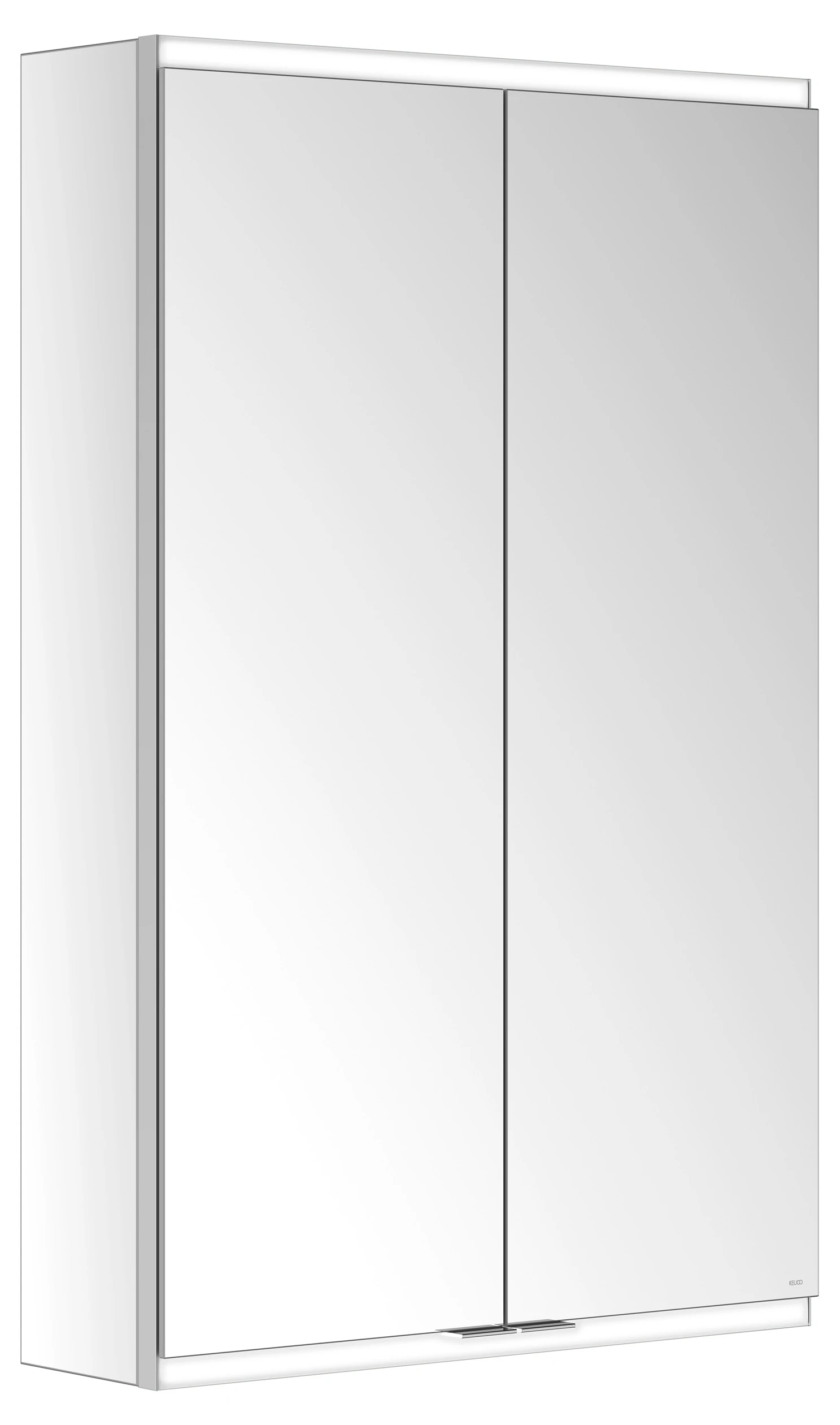 KEUCO Wandeinbau Spiegelschrank 2-türig „Royal Modular 2.0“ in Silber (eloxiert), Unterputz, mit Beleuchtung 600 × 900 × 160 mm KEUCO Wandeinbau Spiegelschrank 2-türig „Royal Modular 2.0“ in Silber (eloxiert), Unterputz, mit Beleuchtung 600 × 900 × 160 mm