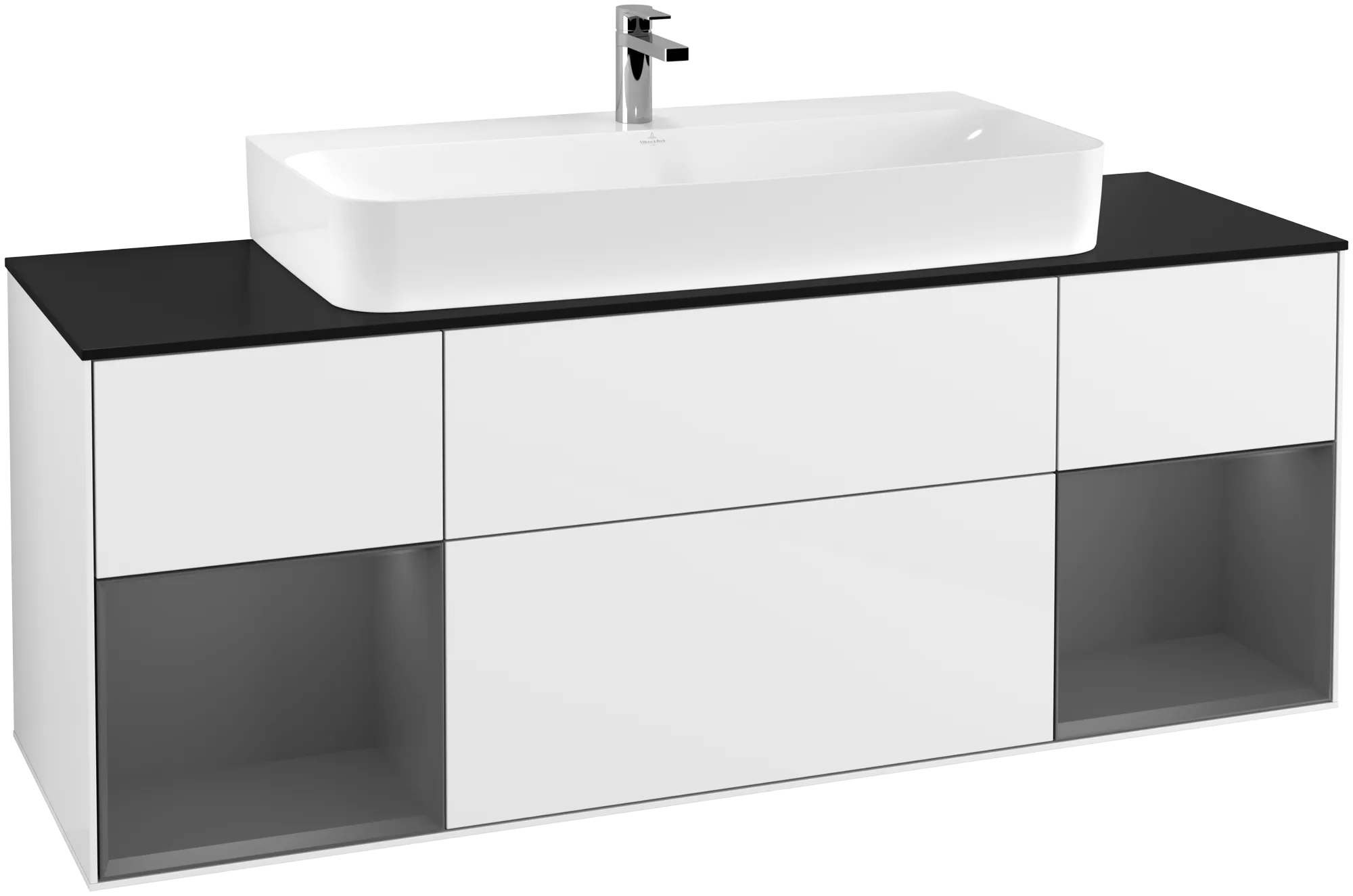 Villeroy & Boch Finion Waschbeckenunterschrank G21 1600x603x501mm Glossy White/Lacquer