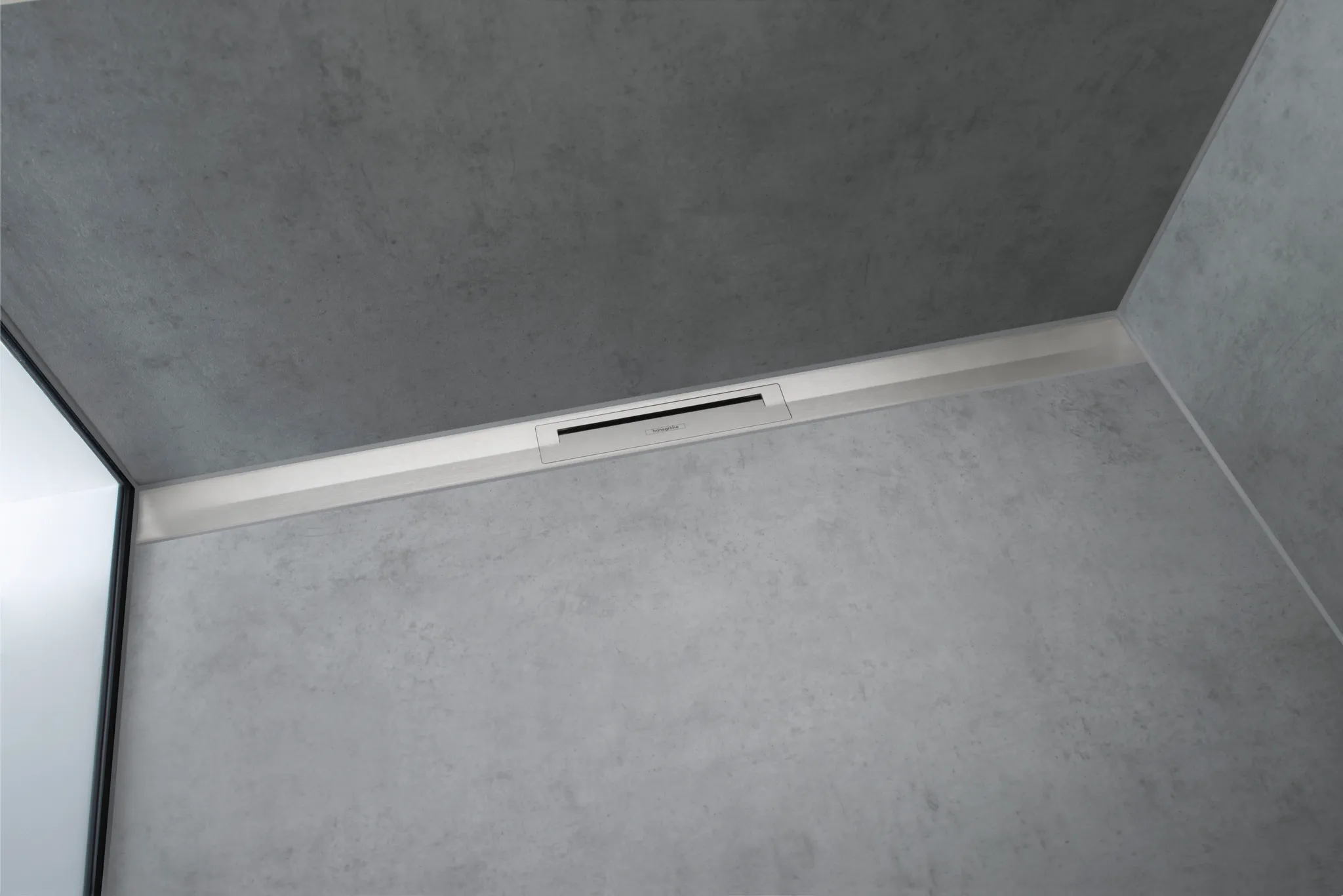 RainDrain Flex Duschrinne 1000 mm kürzbar für Wandmontage BST