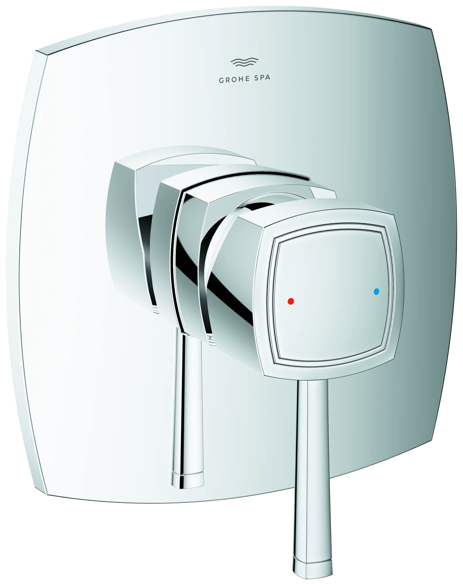 Einhand-Brausebatterie Grandera 24259, Fertigmontageset für Rapido SmartBox, chrom Farbe: chrom Einhand-Brausebatterie Grandera 24259, Fertigmontageset für Rapido SmartBox, chrom Farbe: chrom