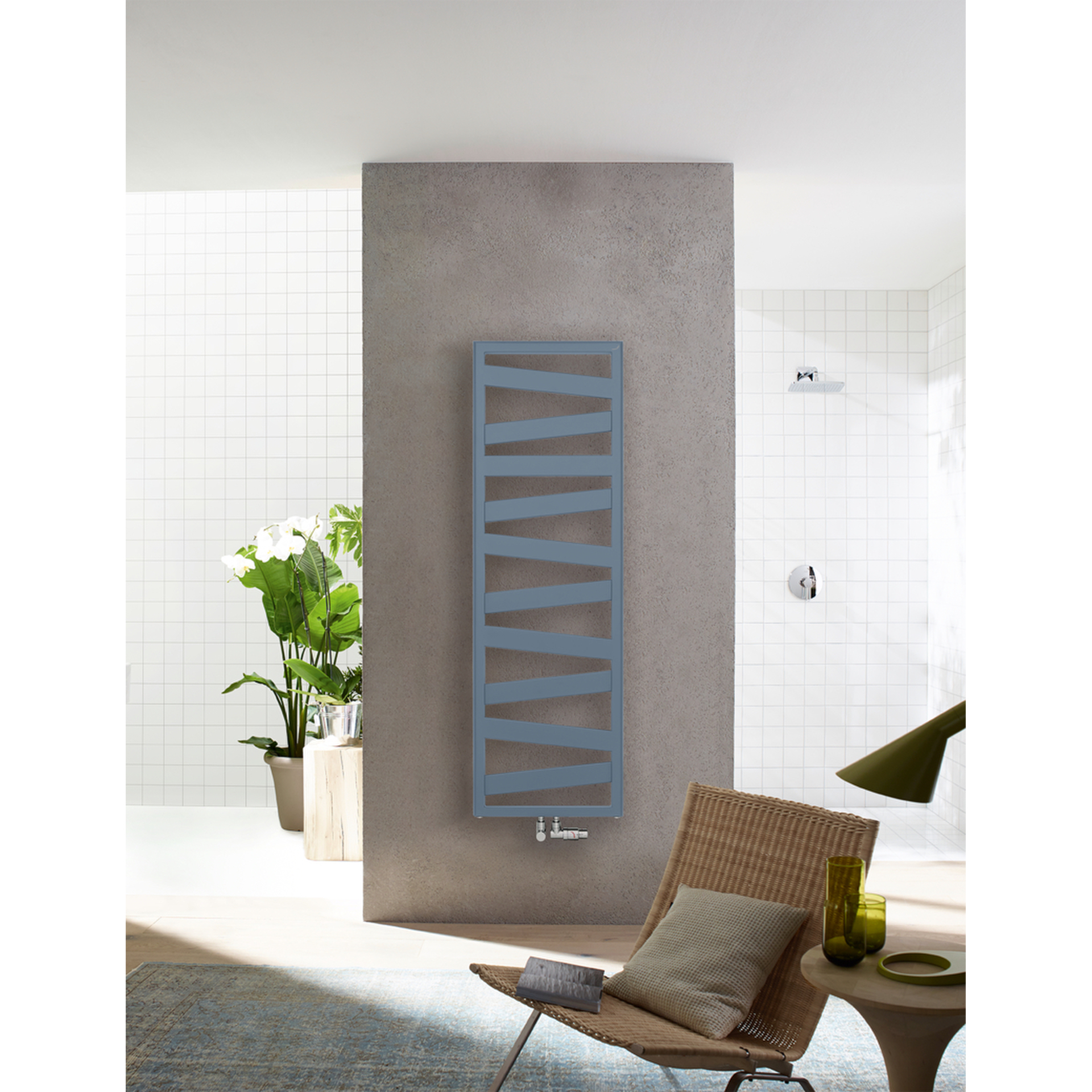 Zehnder Ribbon RB-130-060 Design-Heizkörper 1340x30x600 RAL 9016